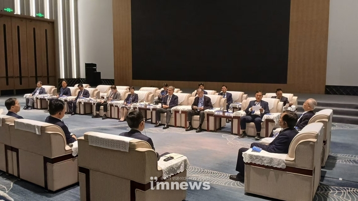 우수근 회장, 비공식 환영 만찬 발언